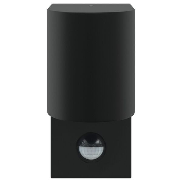 vidaXL Exteriérové nástenné svietidlo Čierna 12 x 7 x 15 cm