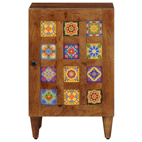 vidaXL K&uacute;peľňov&aacute; skriňa s &uacute;ložiskom s dverami Orech 38 x 33 x 58 cm