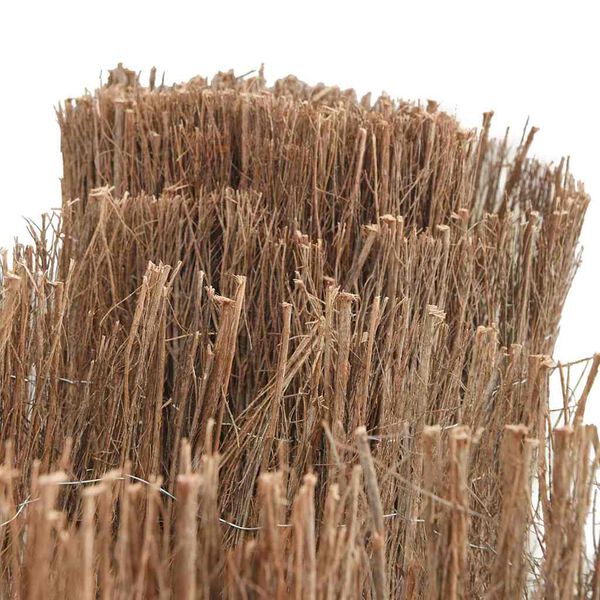 vidaXL Plot z raždia Hned&aacute; 400 x 180 cm Brezov&eacute; drevo