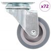 vidaXL Otočn&eacute; kolieska 72 ks, 50 mm