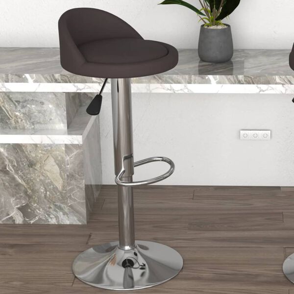 vidaXL Barov&aacute; stolička hned&aacute; umel&aacute; koža