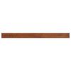 vidaXL Parapetn&eacute; dosky Hned&eacute; drevo 160 x 15 x 4,5 cm PVC