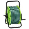 vidaXL Voľne stojaci zelen&yacute; hadicov&yacute; bubon sada koncoviek 0,5" 20m PVC