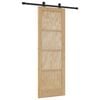 vidaXL Posuvn&eacute; dvere ORKDAL Pr&iacute;rodn&aacute; 73,5 x 211 cm Borovicov&yacute; mas&iacute;v