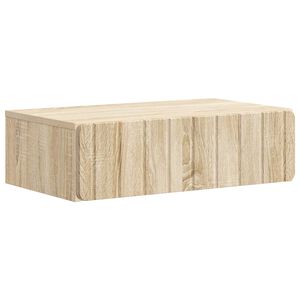 vidaXL N&aacute;stenn&yacute; bočn&yacute; st&ocirc;l Dub sonoma 59 x 34,5 x 17 cm