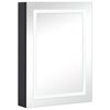vidaXL LED k&uacute;peľňov&aacute; zrkadlov&aacute; skrinka 50x13x70 cm