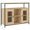 vidaXL Komoda dub sonoma 100x35x80 cm kompozitn&eacute; drevo