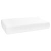 vidaXL Spac&iacute; vank&uacute;&scaron; 80 x 40 x 12,5 cm Stredn&yacute; Pam&auml;ťov&aacute; pena Biela
