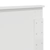 vidaXL Zadn&eacute; čelo Leskl&aacute; biela 180 cm Kompozitn&eacute; drevo