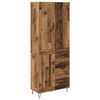 vidaXL Highboard 2 ks Star&eacute; drevo 69,5 x 34 x 180 cm Kompozitn&eacute; drevo
