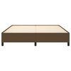 vidaXL Posteľ bez matraca tmavohned&aacute; 180x200 cm l&aacute;tka