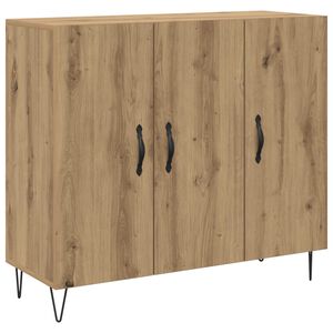 vidaXL Serv&iacute;rovacia skriňa Remeseln&yacute; dub 90 x 32,5 x 80 cm