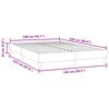 vidaXL Posteľn&yacute; r&aacute;m boxspring bez matracom tmavosiv&yacute; 140x220 cm zamat