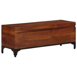 vidaXL &Uacute;ložn&aacute; truhlica 110x35x41 cm ak&aacute;ciov&yacute; mas&iacute;v