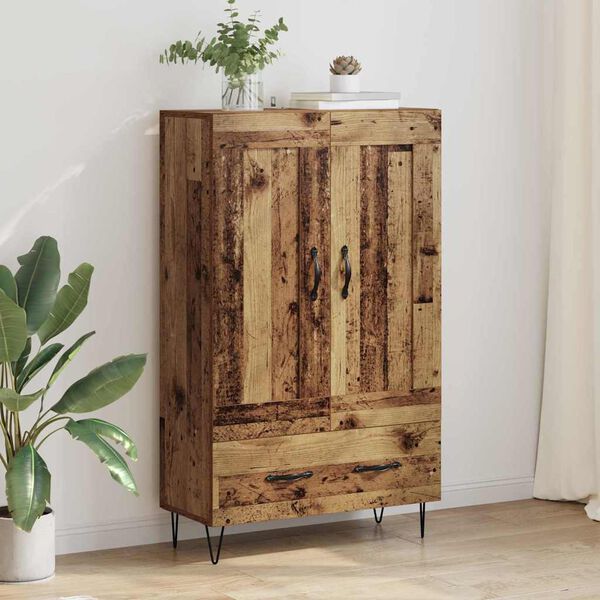 vidaXL Highboard Star&eacute; drevo 69,5 x 31 x 115 cm Kompozitn&eacute; drevo