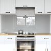 vidaXL Kuchynsk&yacute; backsplash 2 pcs Svetlosiv&aacute; 80 x 60 cm tvrden&eacute; sklo
