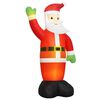 vidaXL Nafukovac&iacute; Santa Claus s LED vianočn&aacute; dekor&aacute;cia IP44 3 m