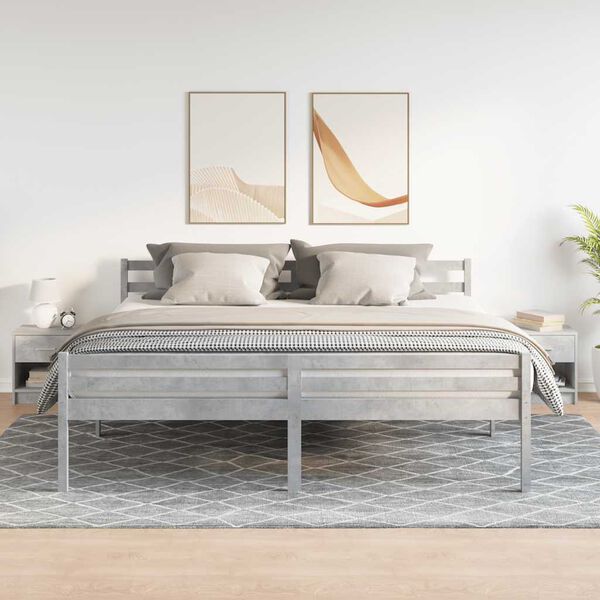 vidaXL Nočn&eacute; stol&iacute;ky 2 ks s z&aacute;suvkou bet&oacute;novosiv&eacute; 39x28x41 cm