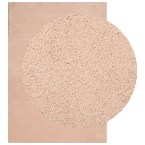 vidaXL Koberec HUARTE s kr&aacute;tkym vlasom um&yacute;vateľn&yacute; rumencov&yacute; 160x230 cm