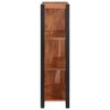 vidaXL Regál na knihy Hnedá 80 x 30 x 110 cm Akáciový masív