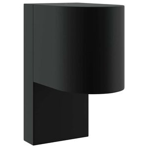 vidaXL Exteri&eacute;rov&eacute; n&aacute;stenn&eacute; svietidlo Čierna 12 x 7 x 15 cm