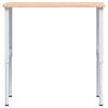 vidaXL Pracovn&yacute; st&ocirc;l 100x60x(71,5-98) cm bukov&yacute; mas&iacute;v obdĺžnik