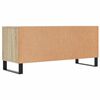 vidaXL TV skrinka dub sonoma 100x34,5x44,5 cm spracované drevo