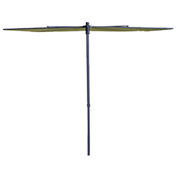 Madison Slnečník na balkón Sun Wave 270x150 cm, šalviovo zelený