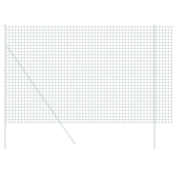 vidaXL Euro plot Zelená 1.5 x 10 m Železo potiahnuté PVC