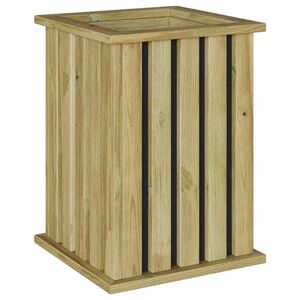 vidaXL Z&aacute;hradn&eacute; bedne Hned&aacute; 33 x 33 x 45 cm