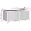 vidaXL Záhradný úložný box 175x80x75 cm akáciový masív
