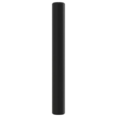vidaXL Rukoväte na skrinku 10 ks čierna 64 mm nehrdzavejúca oceľ