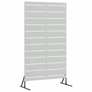 vidaXL Z&aacute;ves na zabezpečenie s&uacute;kromia 100 x 50 x 180 cm Strieborn&aacute;