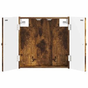 vidaXL Skriňa na terč BREDA Dymov&yacute; dub 52,5 x 10,5 x 53,5 cm