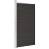 vidaXL Plotov&yacute; panel WPC 95x186 cm čierny