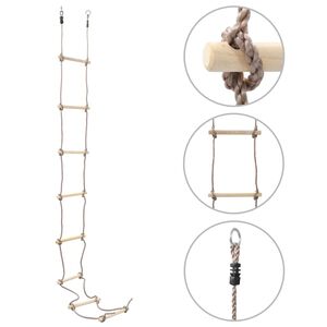 vidaXL Detsk&yacute; lanov&yacute; rebr&iacute;k 290 cm dreven&yacute;