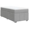 vidaXL Posteľn&yacute; r&aacute;m boxsping s matracom bledosiv&yacute; 80x200 cm l&aacute;tka