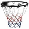 vidaXL Basketbalov&yacute; k&ocirc;&scaron; čierny 45 cm oceľ