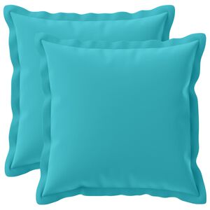 vidaXL Poťah na podložku 2 ks HOUTEN Tyrkysov&aacute; 30 x 30 cm Polyester