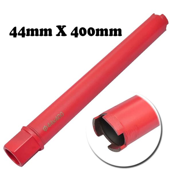 Diamantový jadrový vrták suchý a mokrý 44 mm x 400 mm