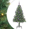 vidaXL Vianočn&yacute; stromček Zelen&aacute; 210 cm PVC
