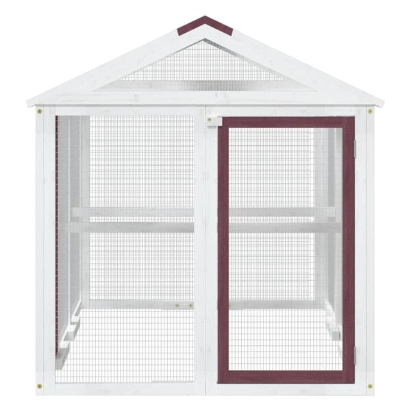 vidaXL V&yacute;beh, mokka 141x94x104 cm, borovicov&yacute; mas&iacute;v