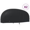 vidaXL Kryty na motocykel 2 ks 265x105x125 cm 210D oxfordsk&aacute; l&aacute;tka