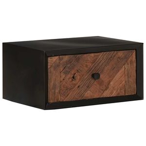vidaXL Ručne vyroben&yacute; nočn&yacute; stol&iacute;k Pr&iacute;rodn&aacute; 40 x 30 x 20 cm