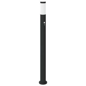 vidaXL Stĺpikov&eacute; svietidlo so senzorom 110 cm nehrdzavej&uacute;ca oceľ IP44
