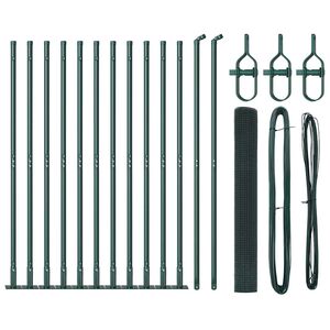 vidaXL Stĺp na plot. Zelen&aacute;