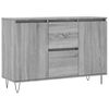 vidaXL Komoda siv&yacute; dub sonoma 101,5x35x70 cm kompozitn&eacute; drevo