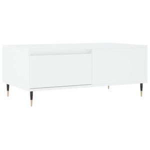 vidaXL Konferenčn&yacute; stol&iacute;k biely 90x50x36,5 cm spracovan&eacute; drevo