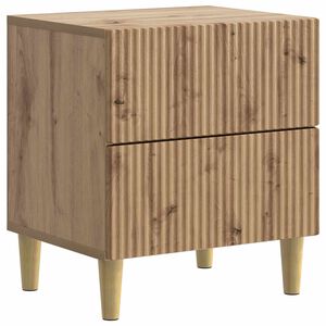 vidaXL Nočn&yacute; stol&iacute;k Dub artisan 43 x 34,5 x 48 cm Kompozitn&eacute; drevo