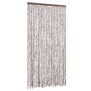 vidaXL Z&aacute;ves proti hmyzu sivohned&yacute; a biely 100x200 cm ženilka